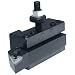 Dorian Tool QITPN-1 Square Shank Chromium Molybdenum Alloy Steel Quick Change Turning and Facing Toolholder for QITP25N Quadra Indexing Quick Change Tool Post, 1/2" - 3/4" Tool Capacity, 2-3/4" Width, 1-15/64" Height