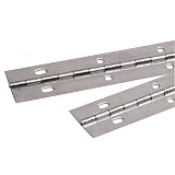 Stainless Steel Piano Hinges 1-1/2'' W x 36'' L