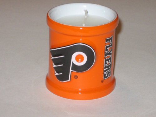 PHILADELPHIA FLYERS Team Logo Embossed Scented Decorative VOTIVE CANDLE