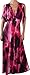 Funfash Plus Size Dress Pink Black Women's Long Dress Maxi Dress Cocktail Dress