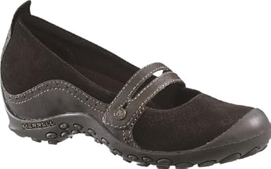 Merrell Plaza Bandeau Flats Mary Janes Shoes Brown