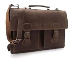 SATTELLEDER Aktentasche LEDER Lehrertasche XXL