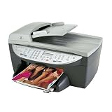HP Officejet 6110 All-in-One - Multifunction ( fax / copier / printer / scanner ) - color - ink-jet - copying (up to): 19 ppm (mono) / 14 ppm (color) - printing (up to): 19 ppm (mono) / 15 ppm (color) - 100 sheets - 33.6 Kbps - USB