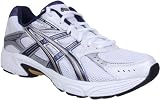 ASICS Men's GEL-Strike 2 Running Shoe,White/Navy/Gold,13 D US