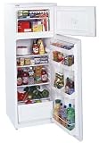 Review Summit  / Summit MRF97 8.3 cu. ft. Counter-Depth Top-Freezer Refrigerator with 0.8 cu. ft. Midsized Microwave and Manual Defrost (Microwave Not Shown)