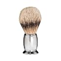 The Art of Shaving - Silvertip Badger Hair Shaving Brush  (Nickel-Plated)