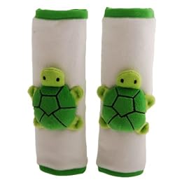 goldbug Animal Strap Cover Turtle カーシートストラップカバー カメ ポリエステル 90361
