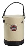 Arsenal 5730T 12.5-Inch Diameter by 17-Inch Height Leather Bottom Bucket with Safety Top