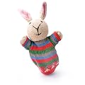 ChunkiChilli Organic Cotton Rabbit Puppet Toy
