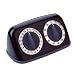 Retro Black Double Kitchen Cooking Egg Timer