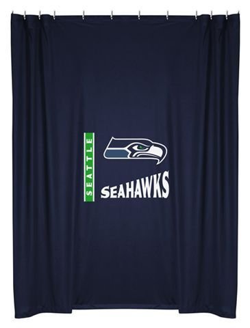 Seattle Seahawks Kids Fabric Shower Curtain