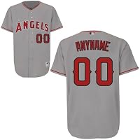 Los Angeles Angels Authentic Majestic Road Baseball Jersey YOUR NAME and Number Laser Cut and Custom SEWN with AUTHENTIC TWILL