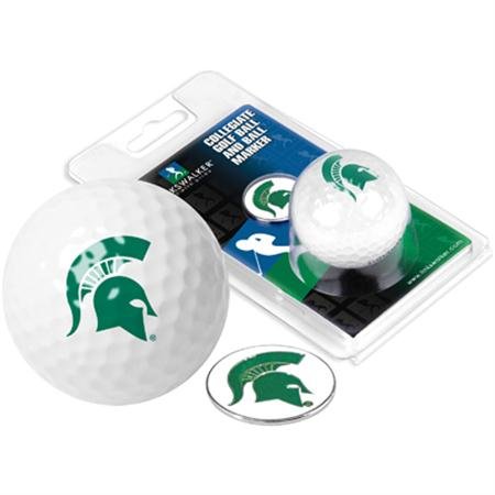 Michigan State Spartans Msu Ncaa Collegiate Logo Golf Ball Ball Marker