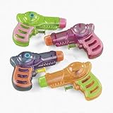 12 Neon Grip Squirt Guns