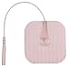 3B Scientific W63218 Comfort-Stim Elite Tan Tricot Electrodes, 2" Length x 2" Width