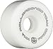 Rollerbones Team Logo 101A Recreational Roller Skate Wheels (Set of 8), White, 62mm