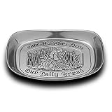 Wilton Armetale 601008 Classic Collection Give Us This Day Bread Tray 9.25-in.