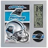Carolina Panthers Team Desk Clock