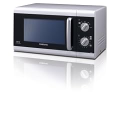 Samsung MW-81W-X Mikrowelle / 850 Watt / 23 Liter Garinnenraum / schwarz-weiß