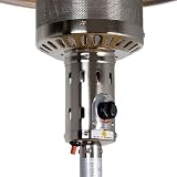 ACTIVA 13800 Heizpilz Heizstrahler Brolly Edelstahl