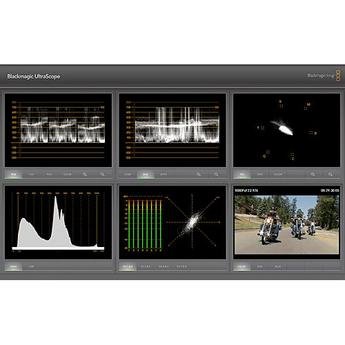 Blackmagic Design Ultrascope 3 Gb/s SDI and Optical Fiber SDI Scope