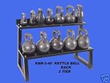 Kettlebell Rack 2 tier 40 Long (Rack Only)