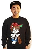 BOOGER KIDS Bam Booger Crewneck Sweater hood ,Sweatshirts for Men