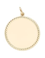 Rembrandt Charms Rope Disc Charm