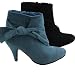 Ladies Platform Pixie Womens Shoe Boots Heel Sizes 3-8