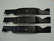 Set of 3, Made In USA Heavy Duty Replacement Blades For Cub Cadet 742-04053, 742-04053A, 942-04053, 942-04053A.