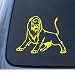 LION - Car, Truck, Notebook, Vinyl Decal Sticker #1226 | Vinyl Color: Yellow