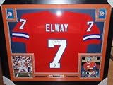 John Elway Signed Jersey - FRAMED WITNESSED - JSA Certified - Autographed NFL Jerseys