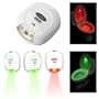 Fuloon - LED lampe de toilettes de 2 couleurs Vert / Rouge- capteur de movement - lumi�re de niut pour toilettes
