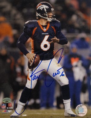 Jay Cutler signed Denver Broncos 8x10 Photo