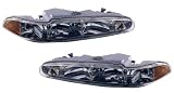 1998-2002 (1998 1999 2000 2001 2002 98 99 00 01 02) Oldsmobile Intrigue Headlight Assembly (with Bulbs) - One Pair(Both Driver and Passenger Sides) - DOT Certified Headlight