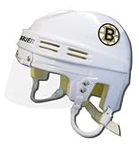 Boston Bruins Official NHL Mini Helmet-White