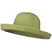 Jeanne Simmons Sewn Braid Kettle Brim Self Tie Hat - Lime
