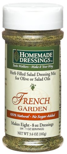 Homemade Dressings, Herb Filled Salad Dressing Mix for Olive or Salad Oils, French Garden,... by Homemade Dressings
