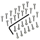 3mm X 10mm Stainless Socket Head Cap Screw 25pk by RC Screwz