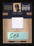 Edwin Jackson Autograph with Game Worn Jersey 2005 Donruss Prime Patches Next Generation Card #NG-14 Certified Autograph #148/150 Signed Arizona Diamondbacks