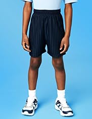 Striped Football Shorts