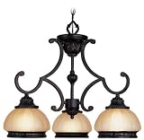 Livex 8513-47 Aladdin Chandelier Rustic Copper