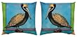 Pelican Indoor/Outdoor Weather Resistant Fabric Pillows (Set of two 20 inch)