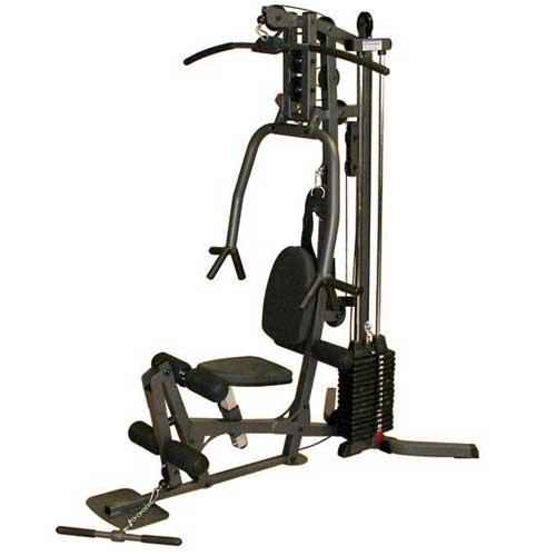 Powerline BSG10X Home Gym, Short Assembly, 160-Pound Weight Stack