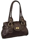 EyeCatchBags - Oakland Faux Leather Grab Bag Handbag