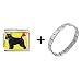 Bouvier Dog Italian Charm Bracelet