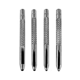 4pc Heavy-Duty Small Size Leather Hole Punch Set - 48-52 Rockwell - 0.8mm to 2.0mm