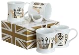 Rosanna Kings Road Gift-boxed Mugs, Set of 4