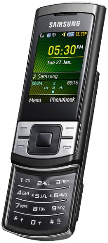 Samsung - C3050 - Téléphone portable - Quadribande - Ecran 2 - Appareil photo VGA - Radio FM - Bluetooth - Noir
