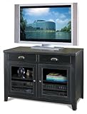 Kathy Ireland Home by Martin Furniture Tribeca Loft Black Wood Plasma TV St ....